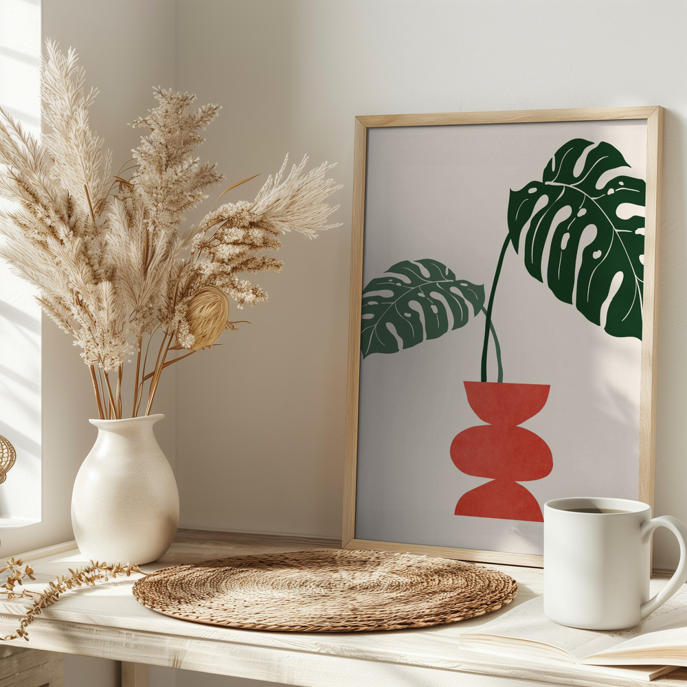 Plakat - Sweet Days Are Blooming på bordet