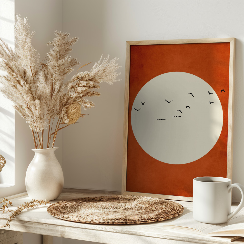 Poster - Warming Feelings on table