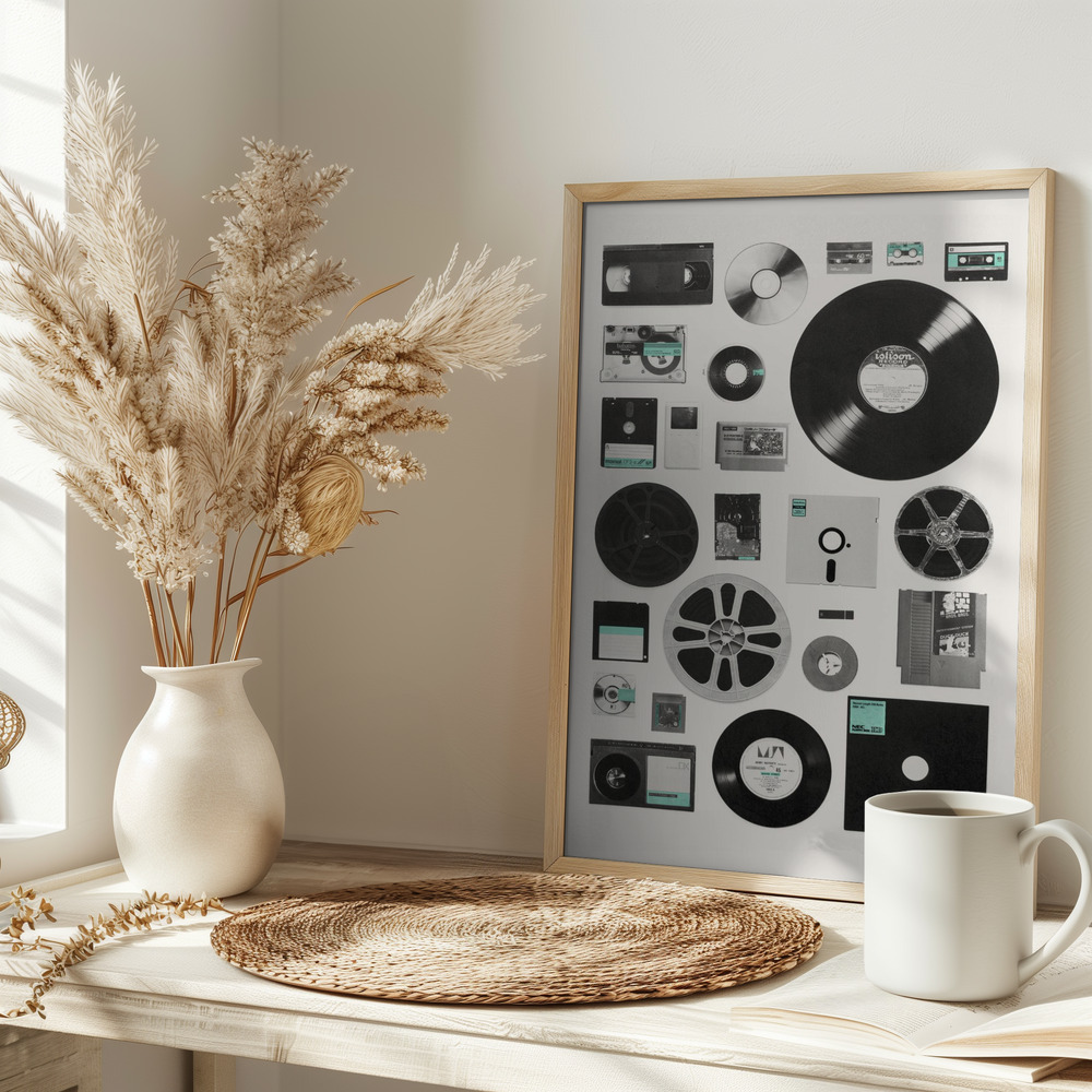 Poster - Data auf dem Tisch