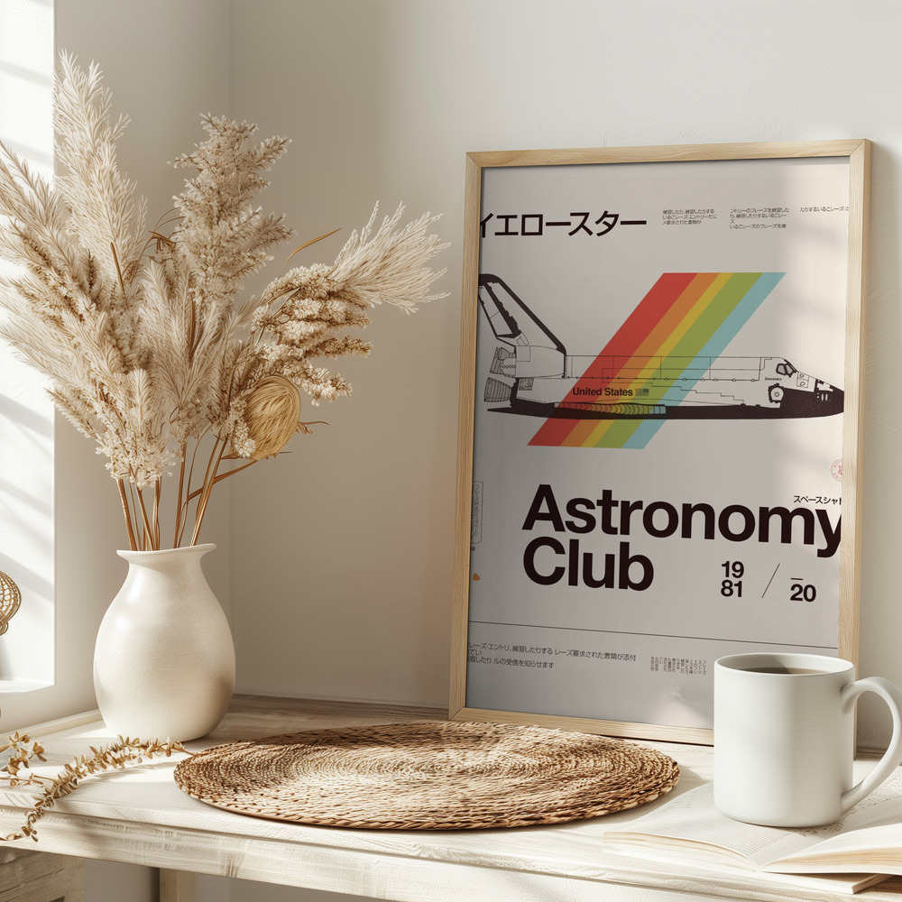 Poster - Astronomy Club ★★★ S on table