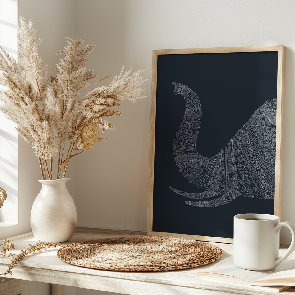 Plakat - Elephant Nº4 på bordet