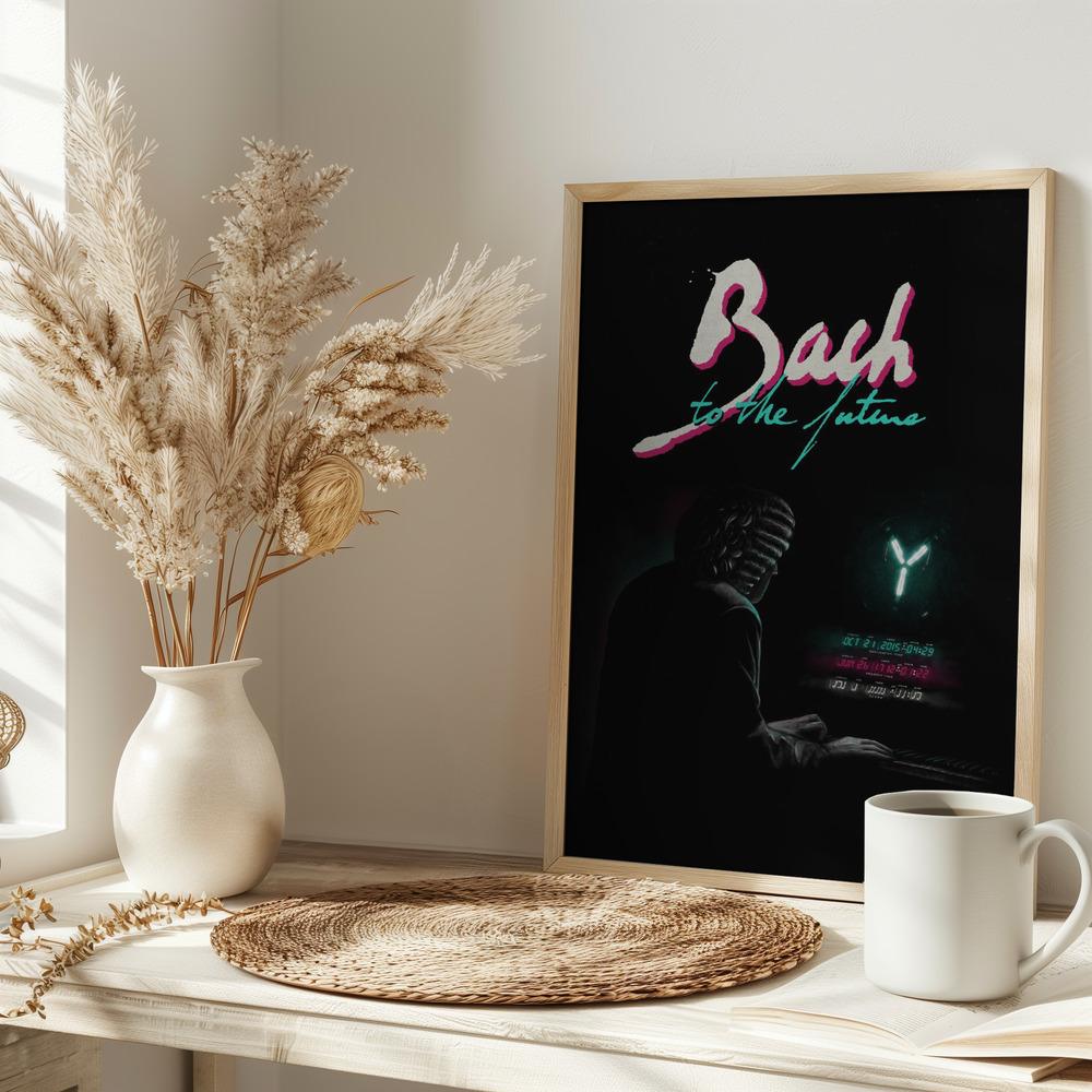 Plakat - Bach To The Future Nº2 på bordet