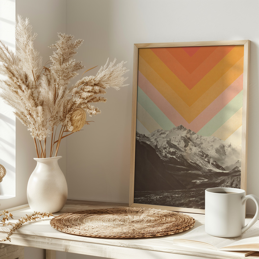 Poster - Mountainscape Nº2 sul tavolo