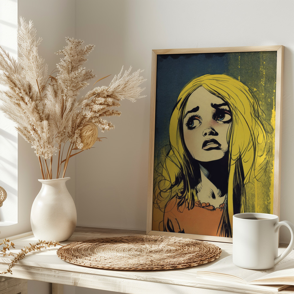 Affiche - Don`t Worry sur la table