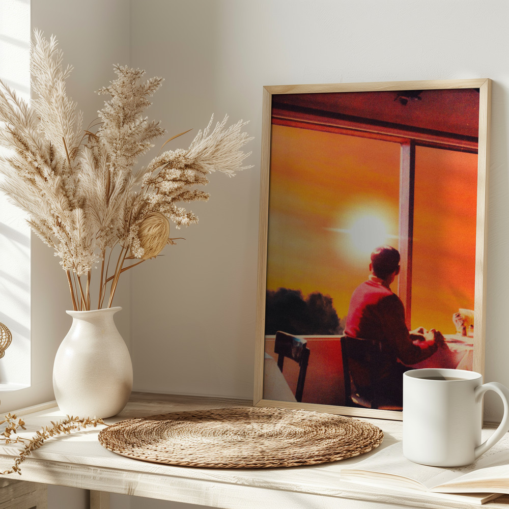 Poster - Patience op tafel
