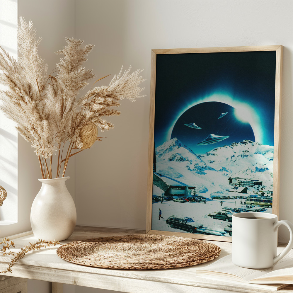 Poster - Winter Eclipse on table