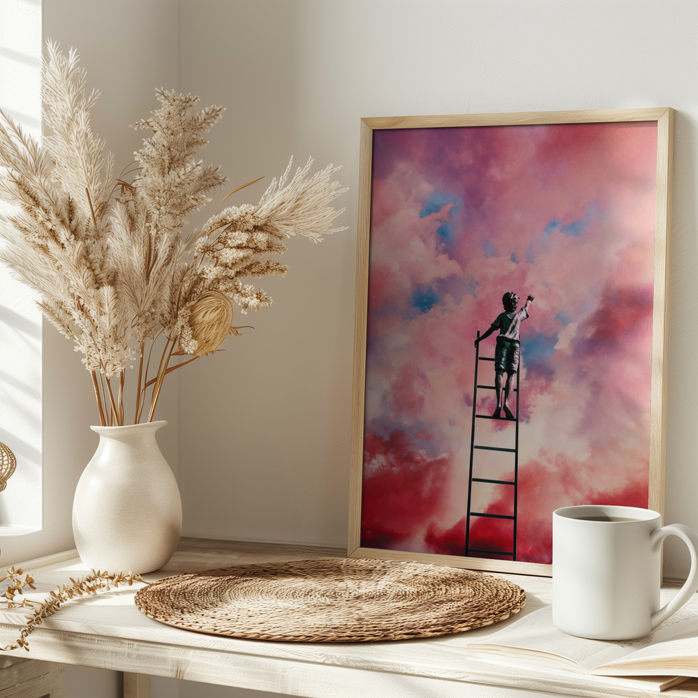 Poster - Cloud Painter on table