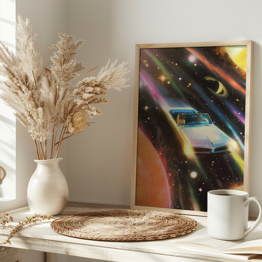Poster - When The Light Gets In on table