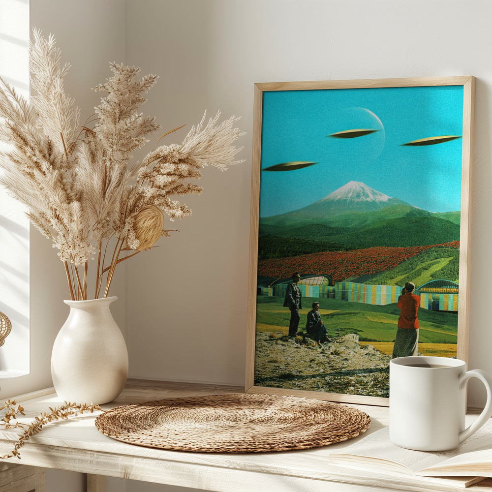 Plakat - An Alien Invasion på bordet