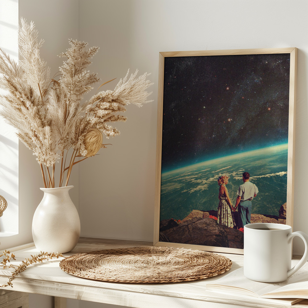Poster - Love auf dem Tisch