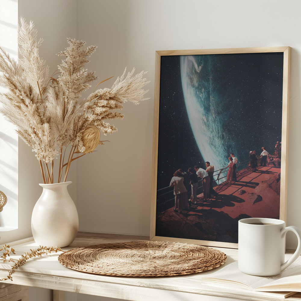 Poster - Missing the Ones We Left Behind on table
