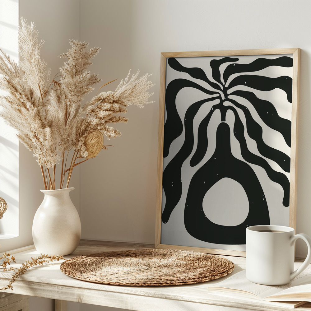 Poster - Henri Matisse Black Algae on table
