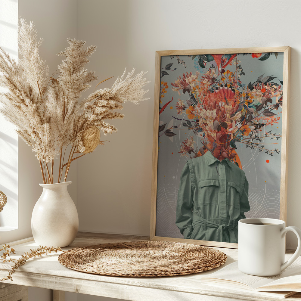 Poster - You Smell Like Home on table