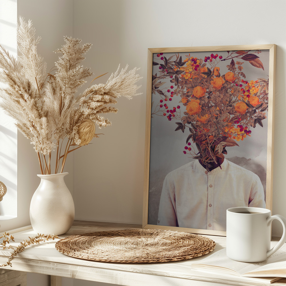 Plakat - Bright Bloom på bordet