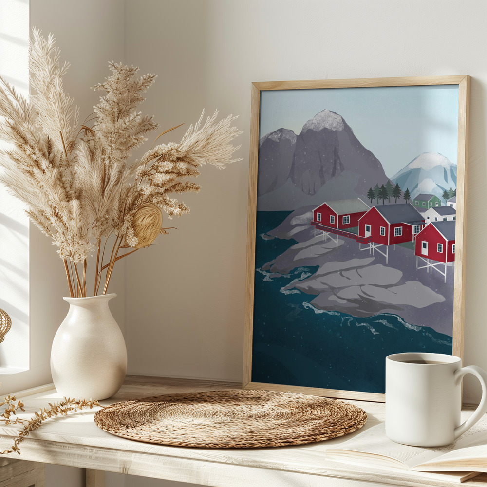 Plakat - Norway på bordet