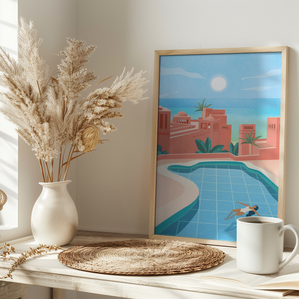 Poster - Tenerife on table