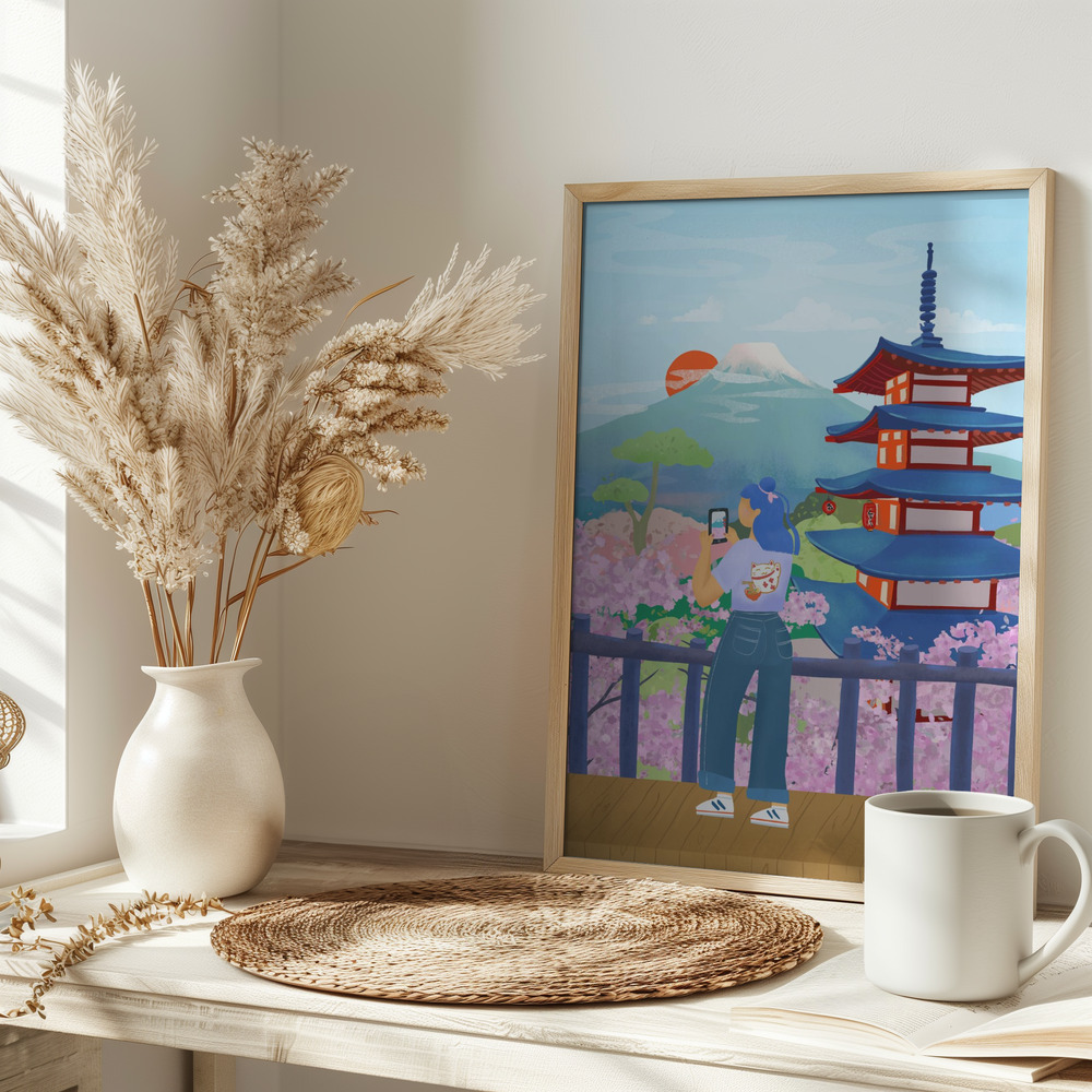 Plakat - Japan på bordet
