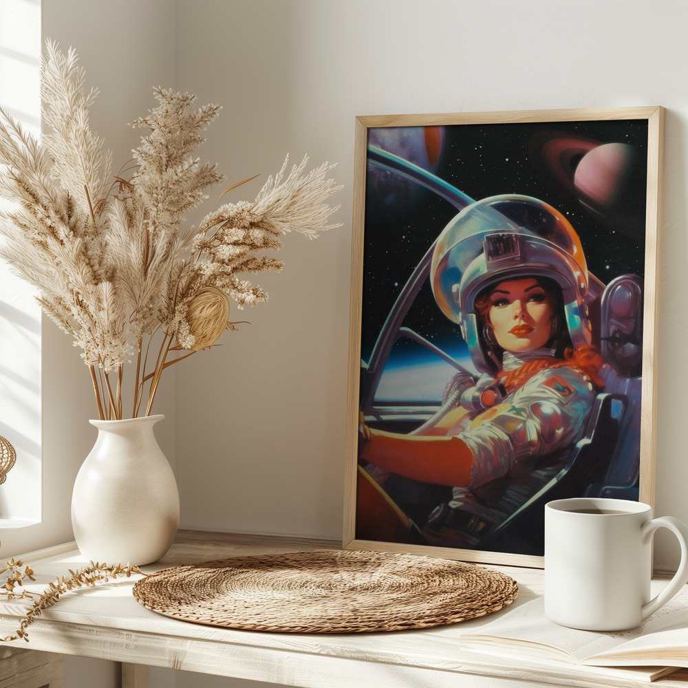 Plakat - Next Stop Mars på bordet