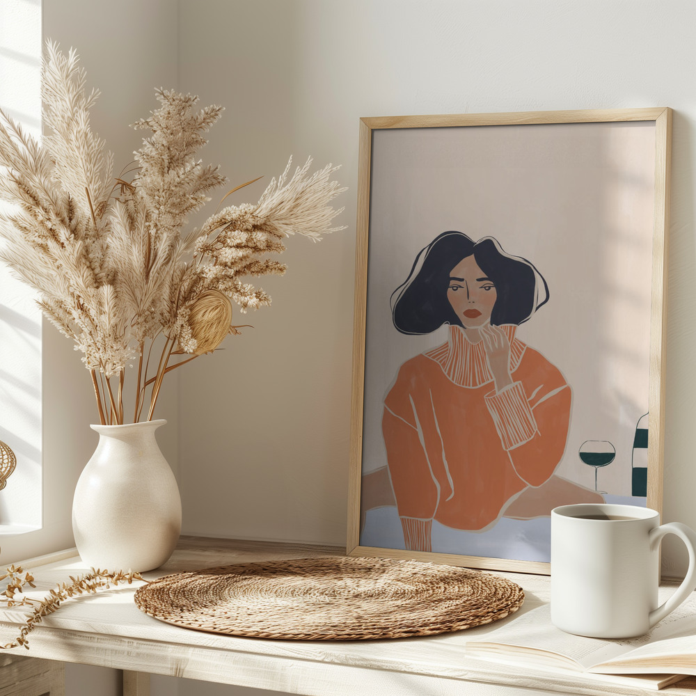 Poster - It's a Mood op tafel