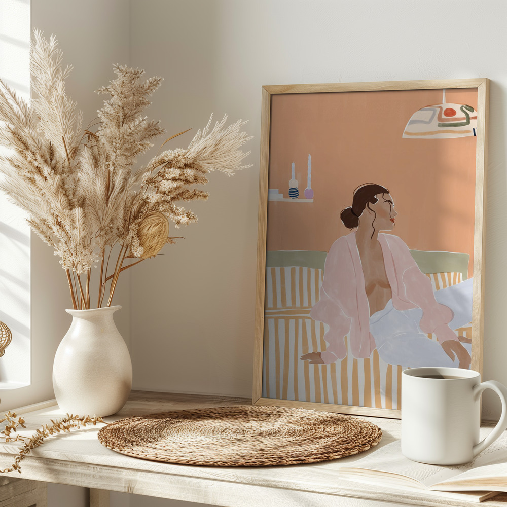 Poster - Just Let Me Chill on table