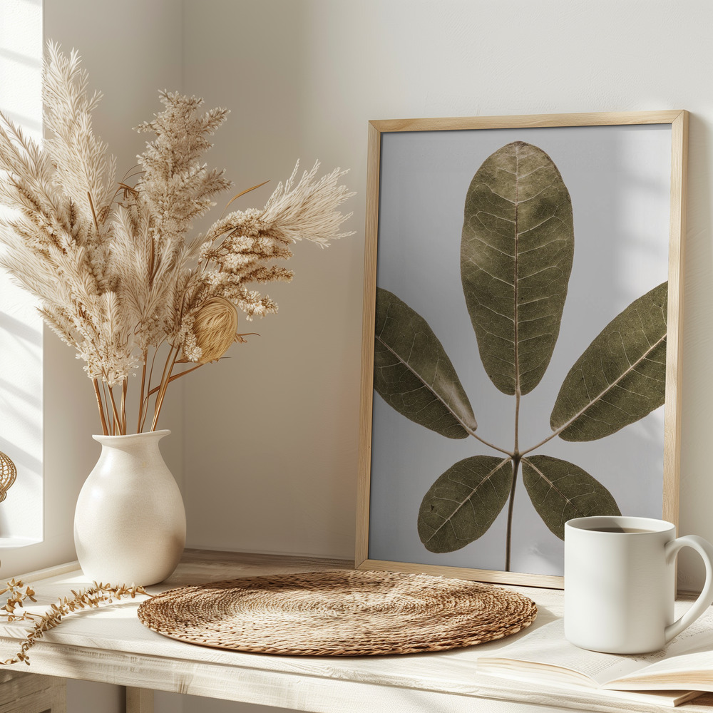 Plakat - Autum Leaf på bordet