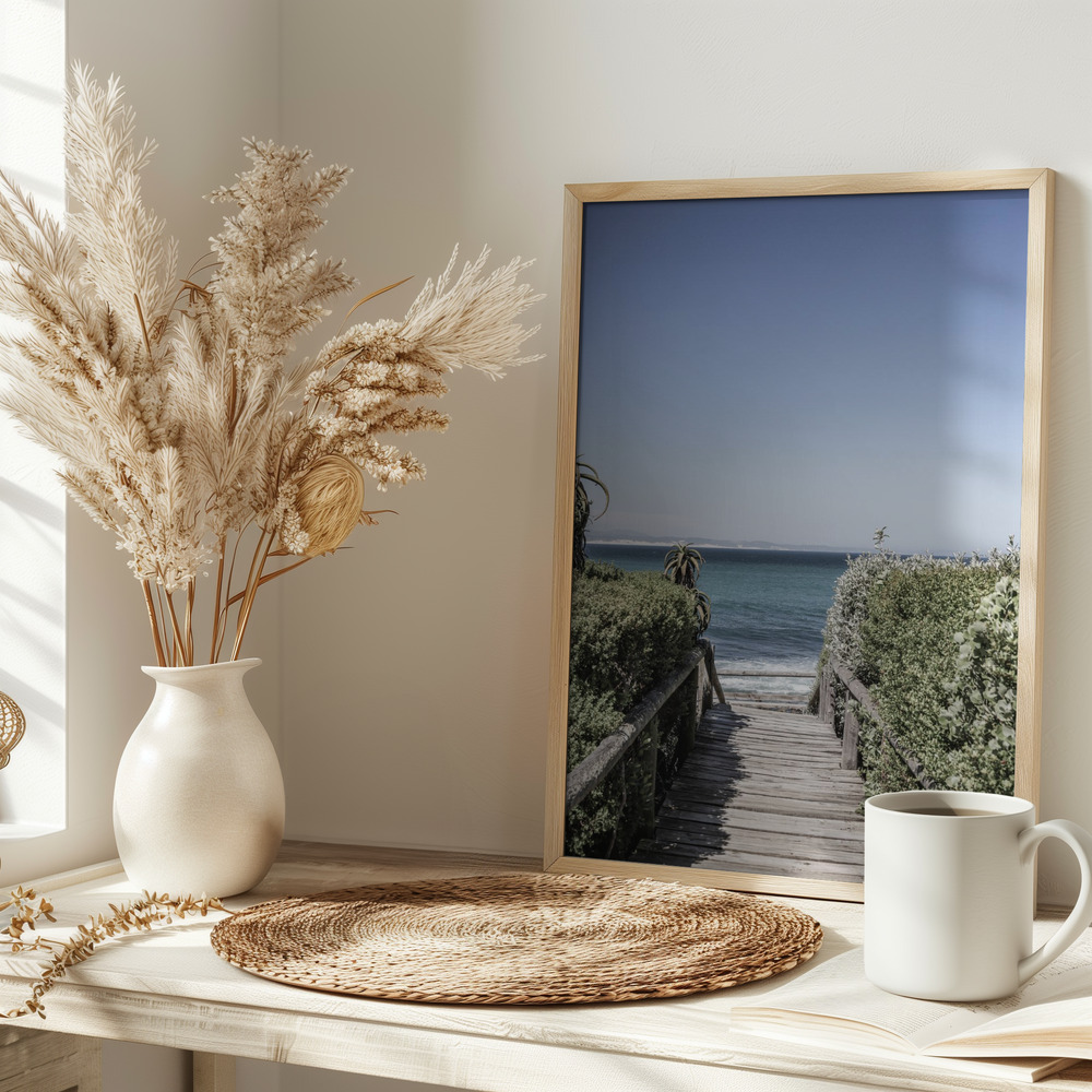 Poster - Bay Walk auf dem Tisch
