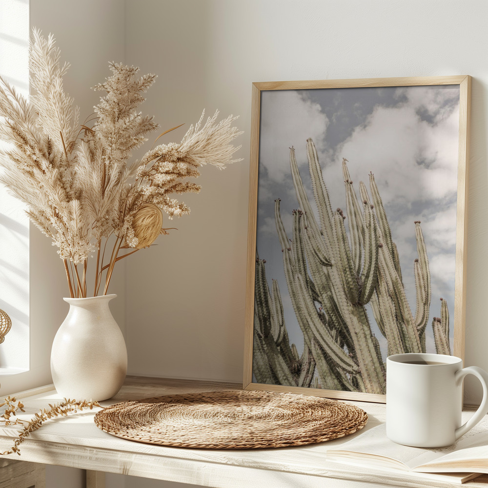 Poster - Desert Cathedral on table