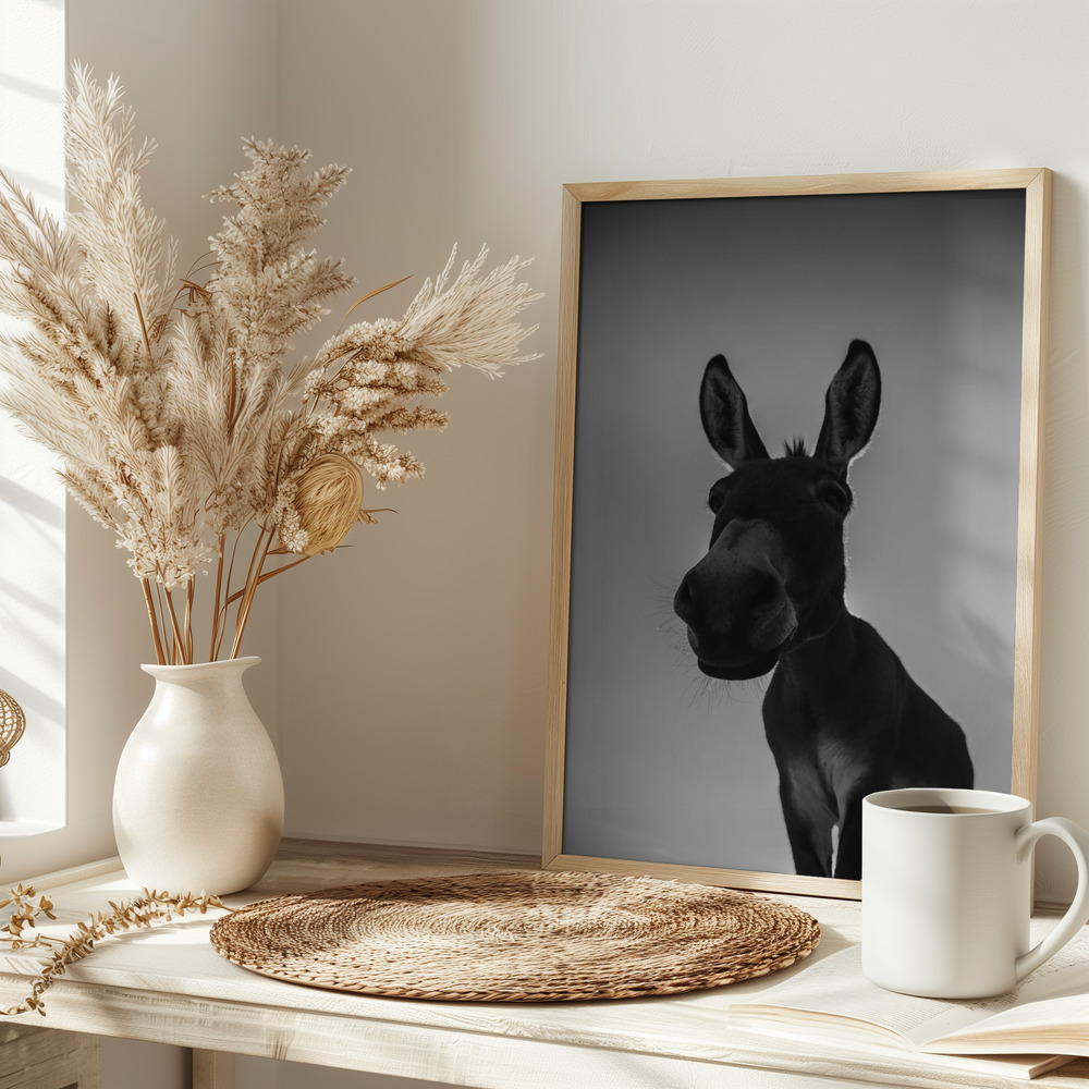 Poster - Donks on table