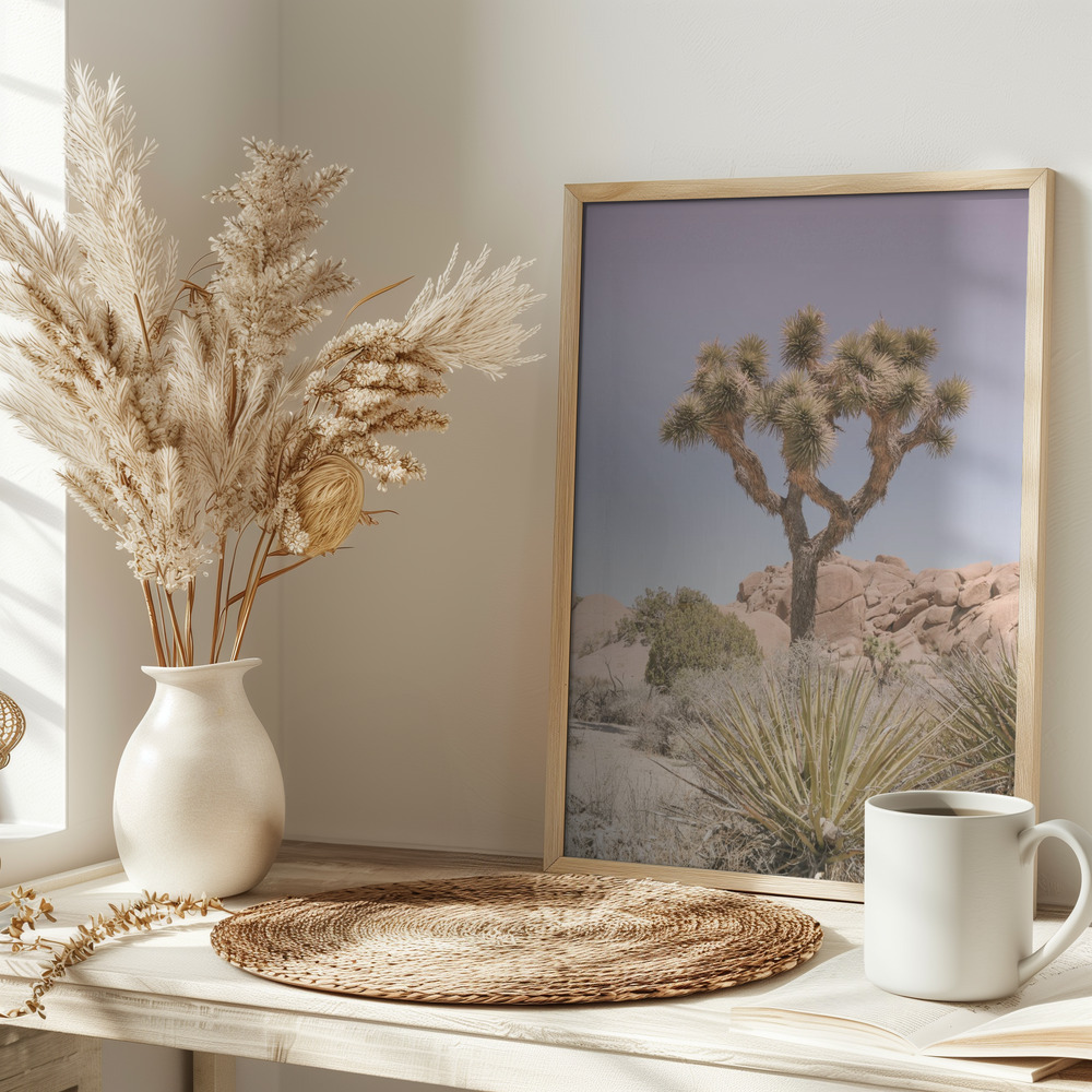 Plakat - Mojave Desert på bordet