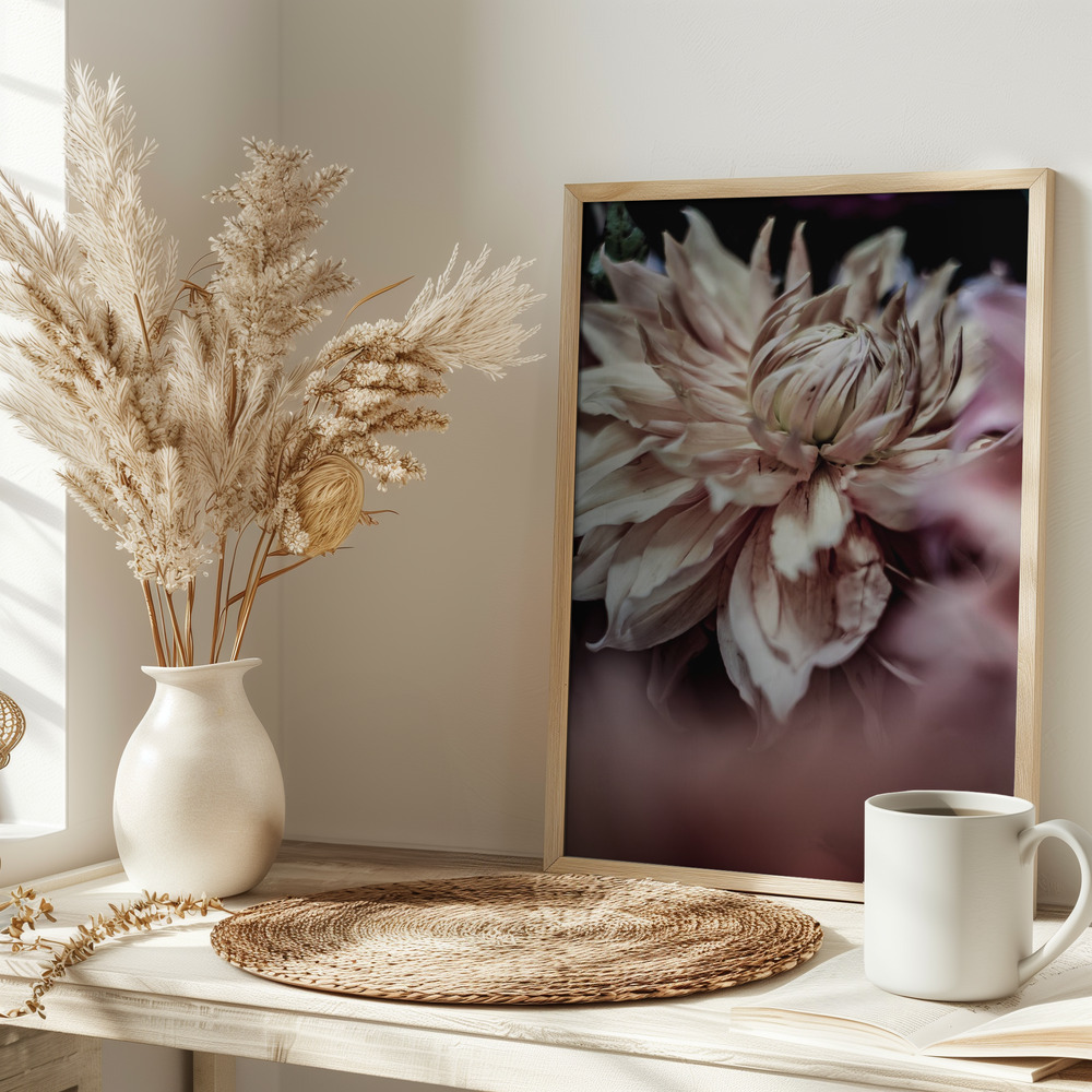 Poster - Morning Glory on table
