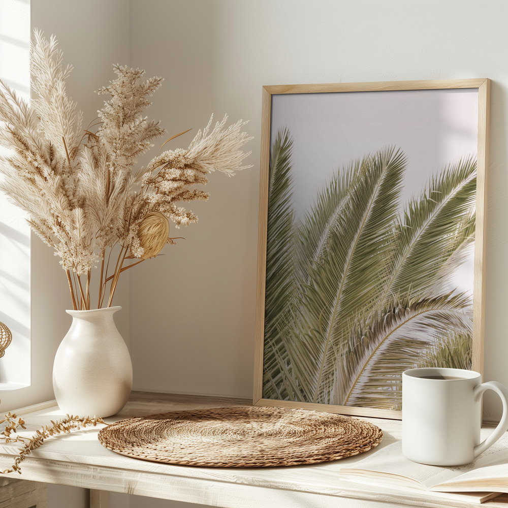 Poster - Oasis Palm 01 Oa 01 op tafel