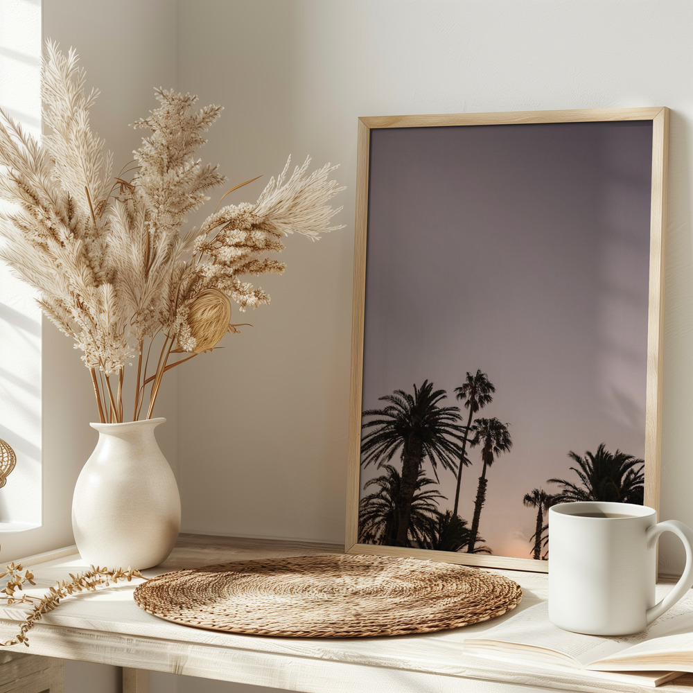 Poster - Palm Point on table