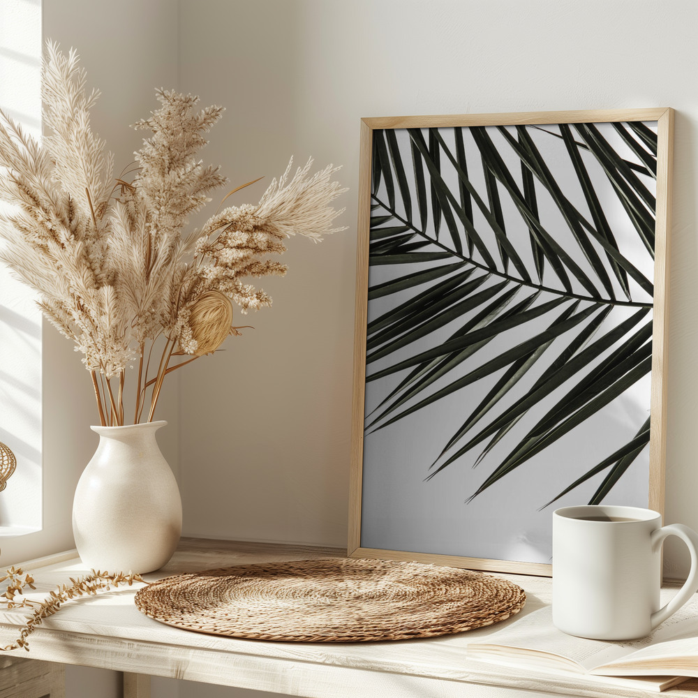 Poster - Phoenix Frond on table