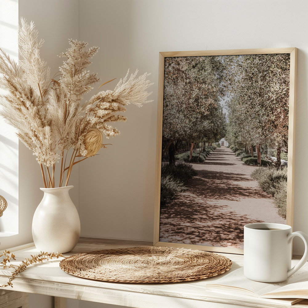 Poster - Secret Garden op tafel