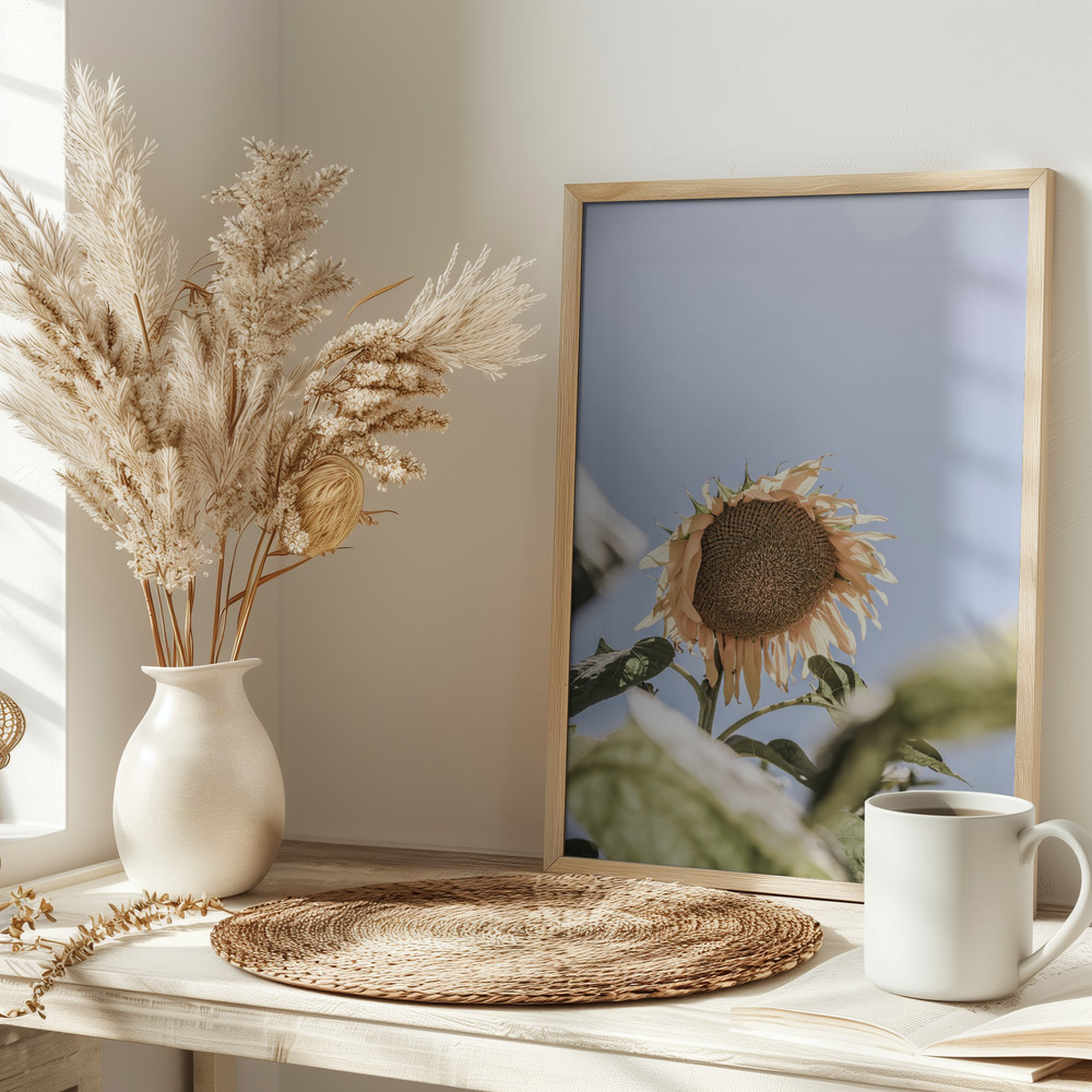 Affiche - Sun Bloom sur la table