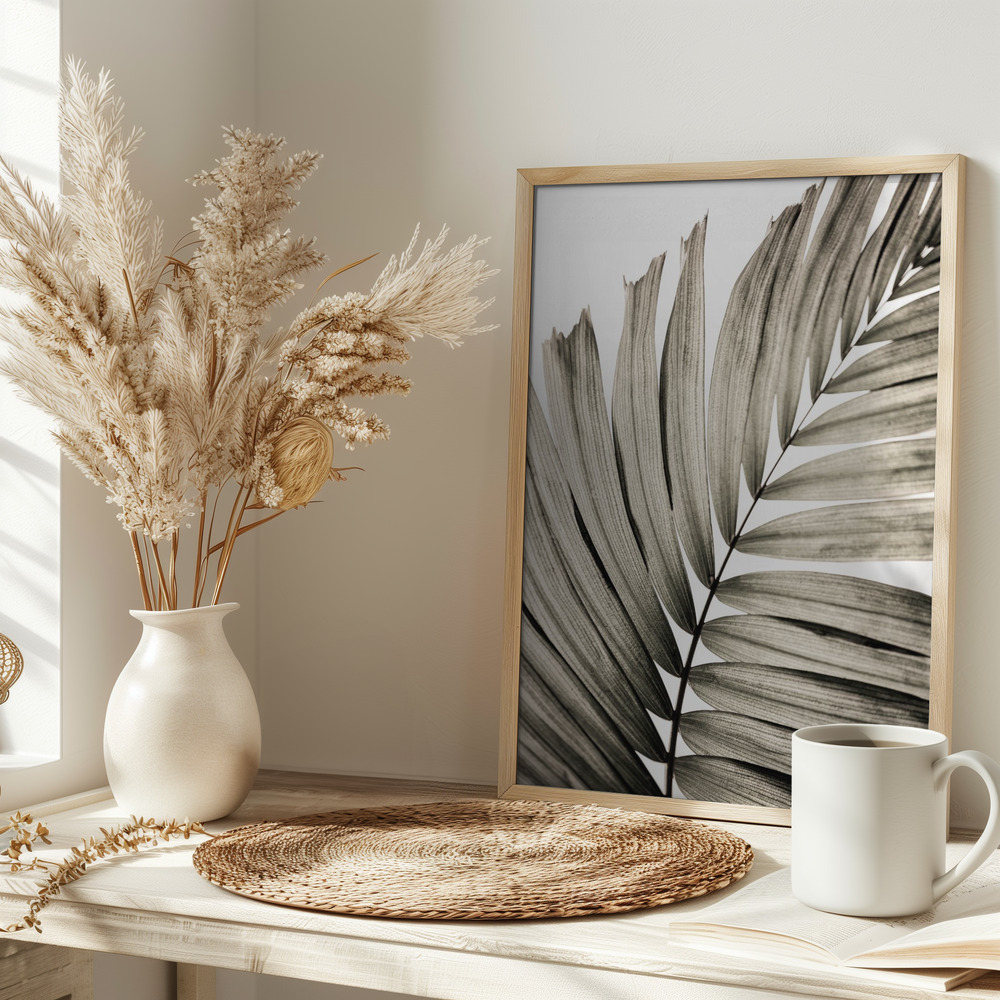 Poster - Palm Leaves 22 on table