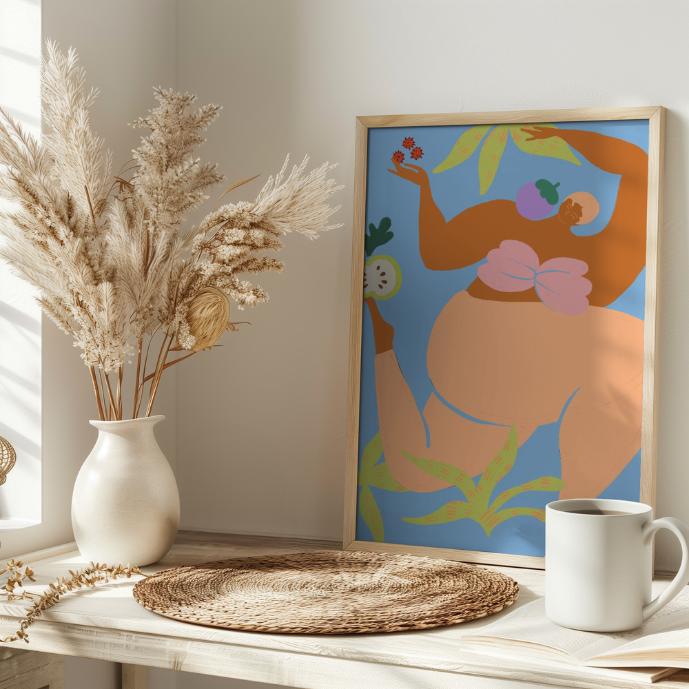 Poster - Fruity Run on table