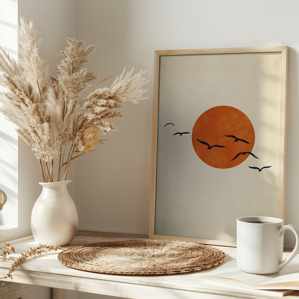 Plakat - Dancing With the Sun på bordet