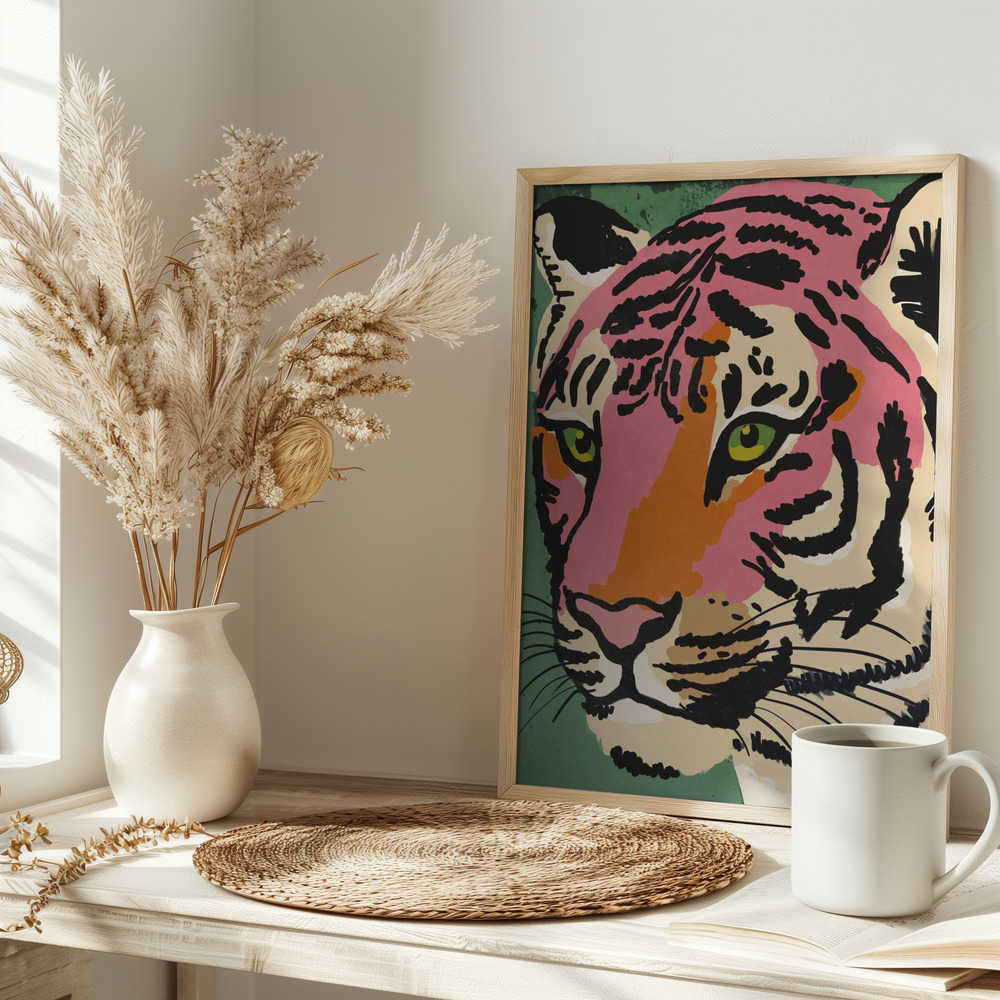 Poster - Strong Look on table