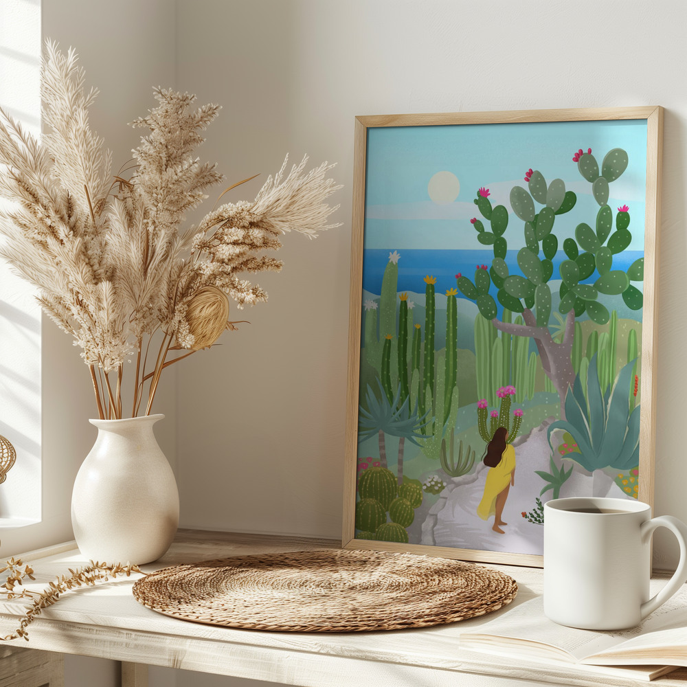 Poster - Elz Jardine on table