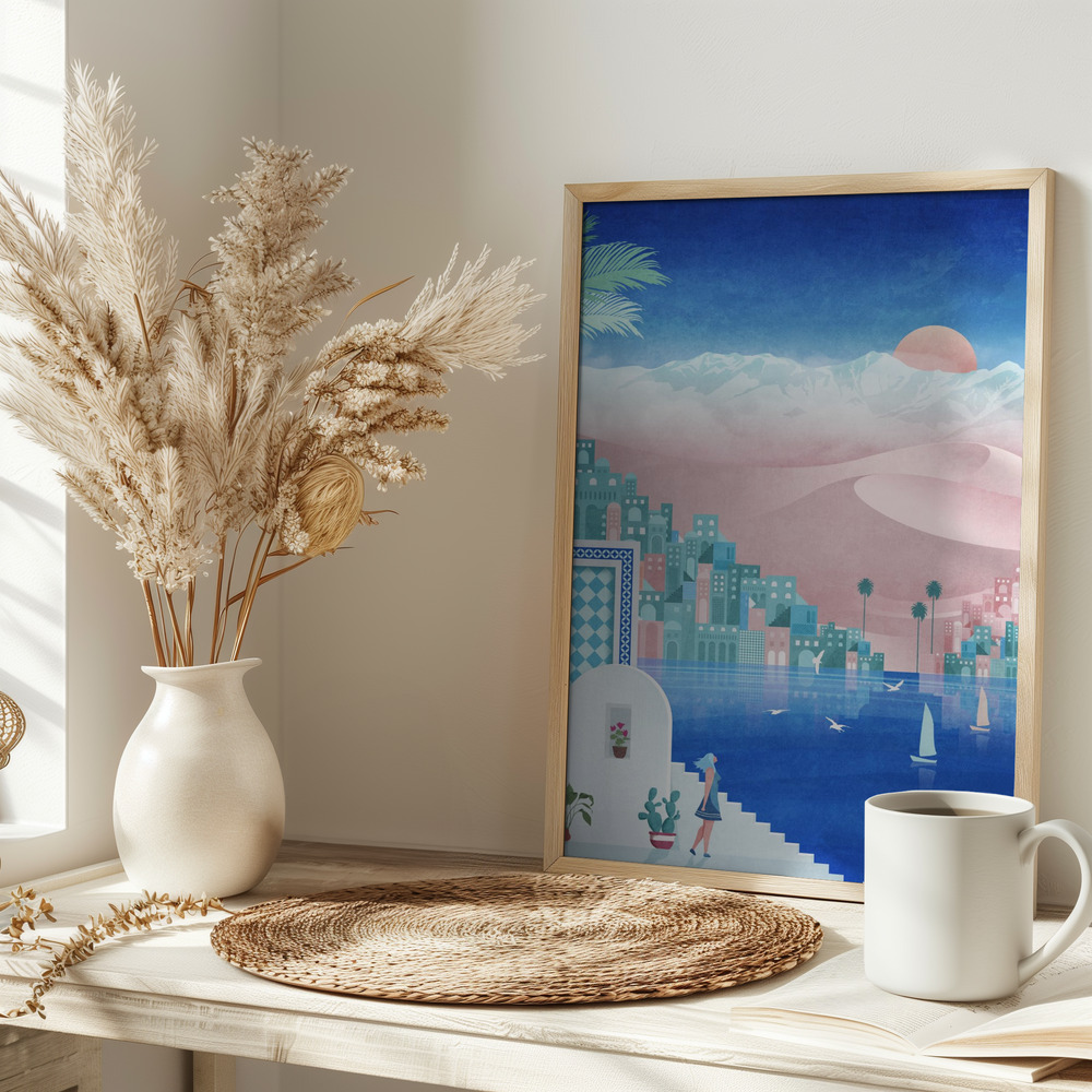 Plakat - Morocco på bordet
