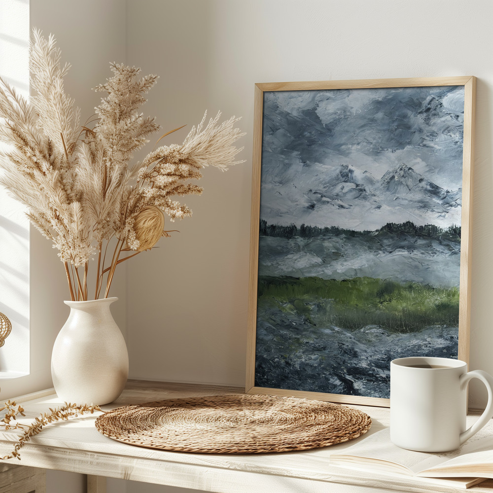 Poster - Landscape Study 1905 op tafel