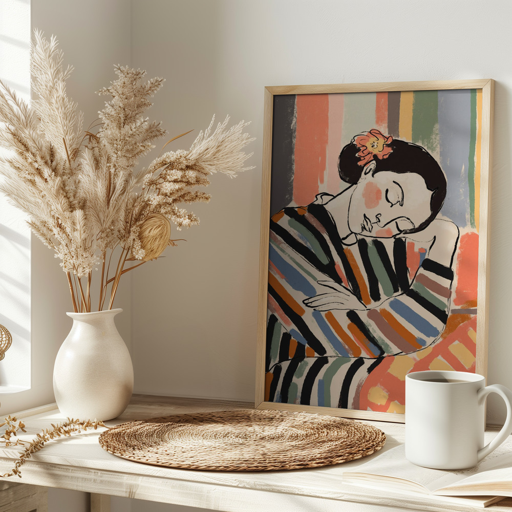 Poster - A Short Nap on table