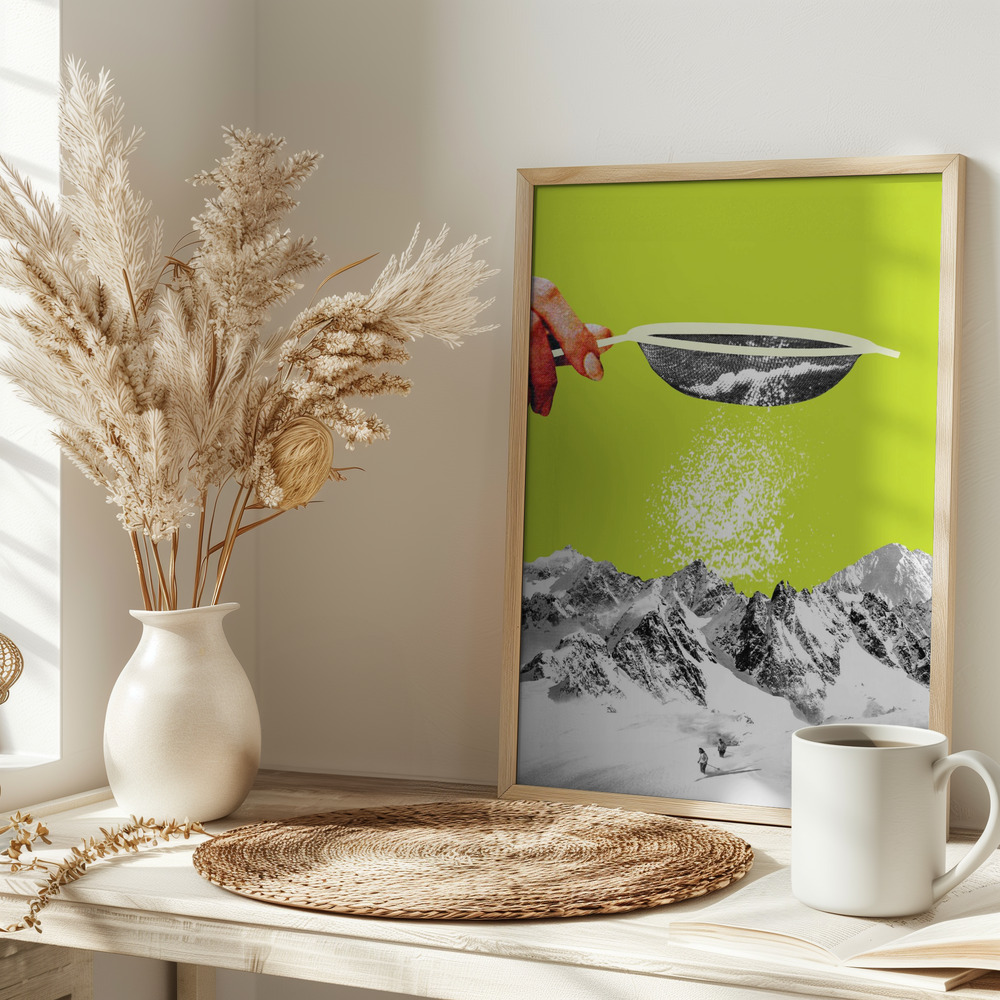 Poster - Powder Days on table