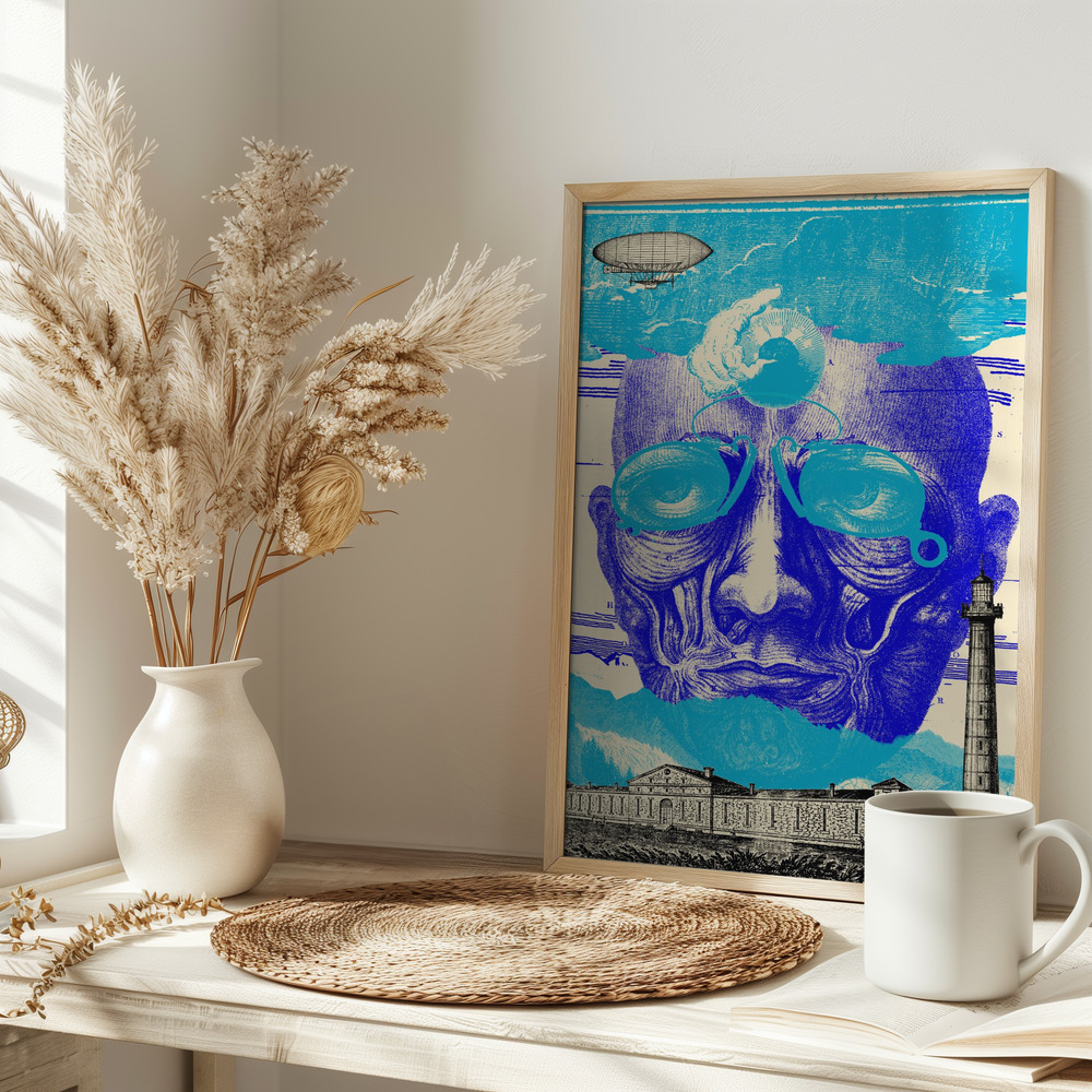 Poster - Awakening I on table