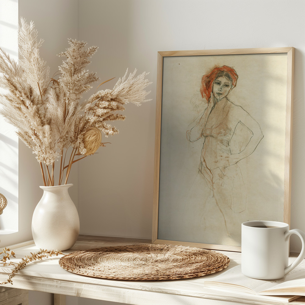 Poster - Hommage à Ingres XVIII on table