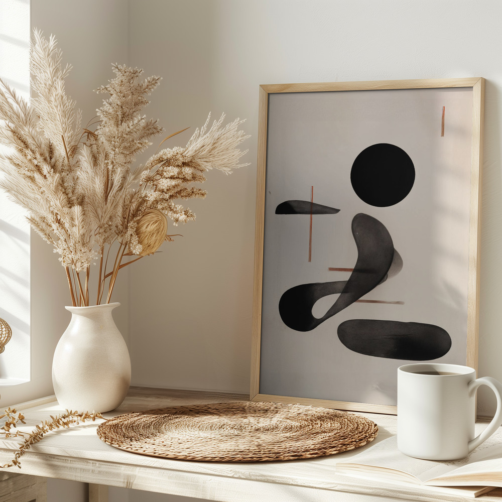 Juliste - Japandi Modern Objects pöydällä