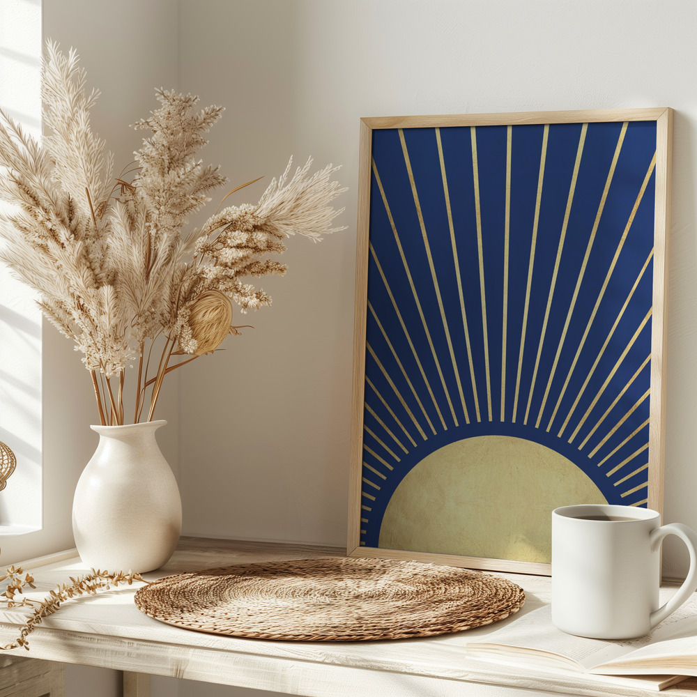 Poster - Sun rays 1 on table