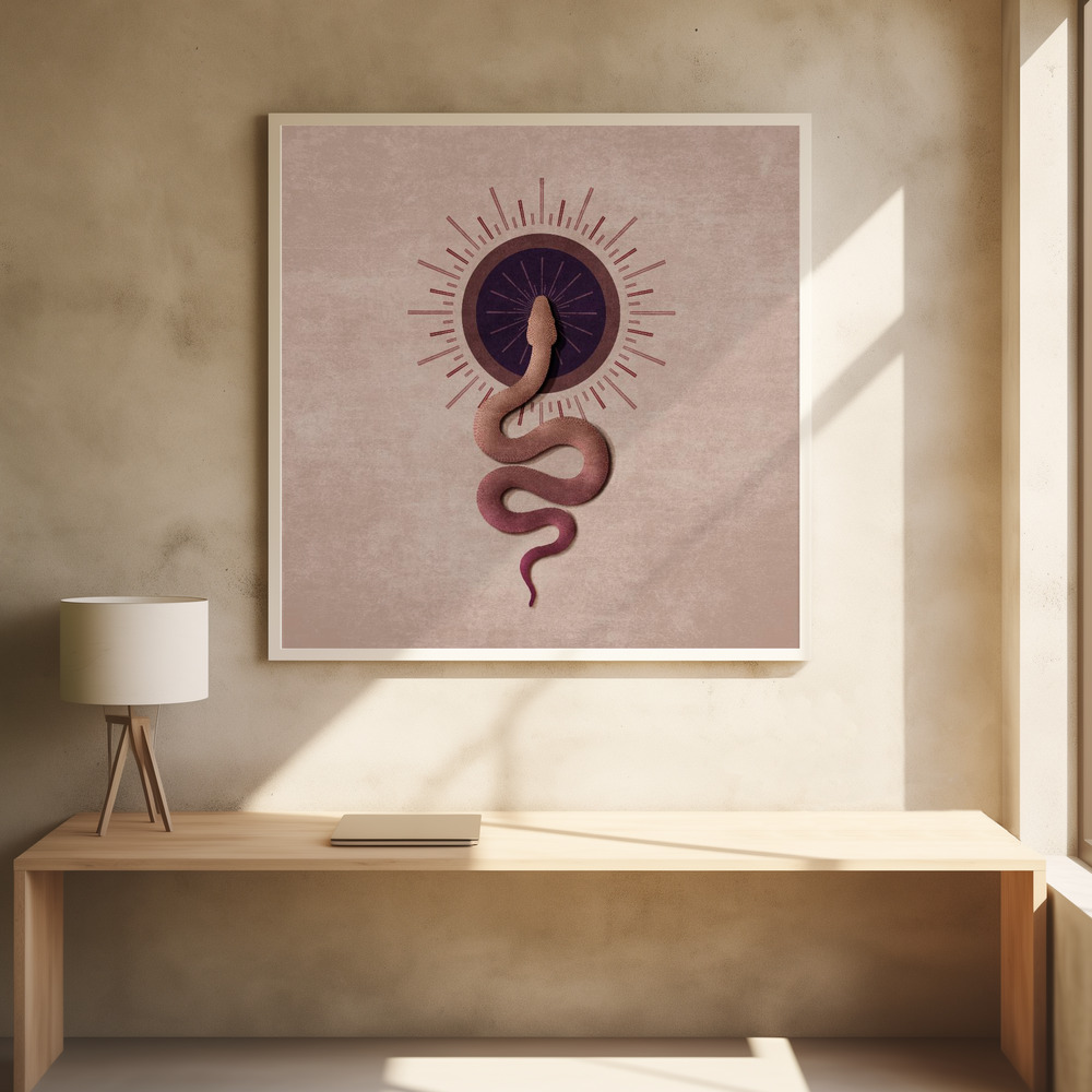Juliste - Serpent Radiance square poster interior 1