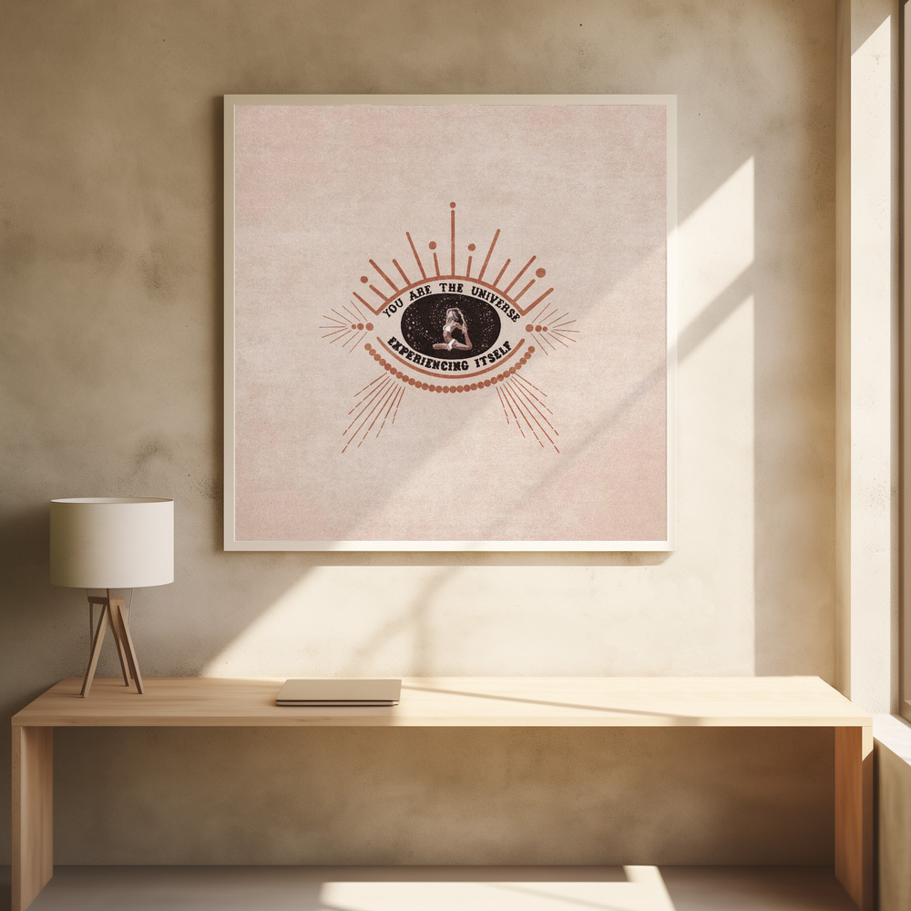 Juliste - Celestial Reflection square poster interior 1